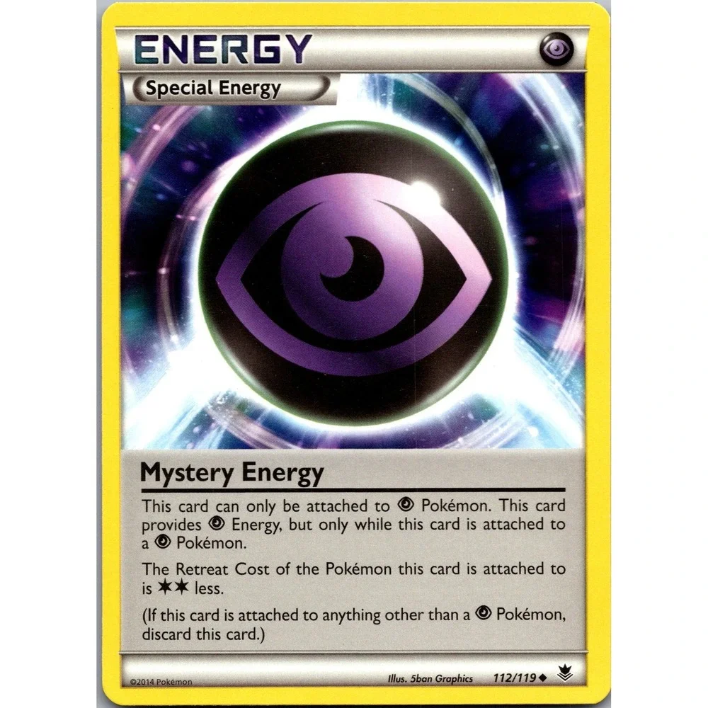 Pokemon Mystery Energy 112/119 XY Phantom Forces Uncommon Special Energy LP